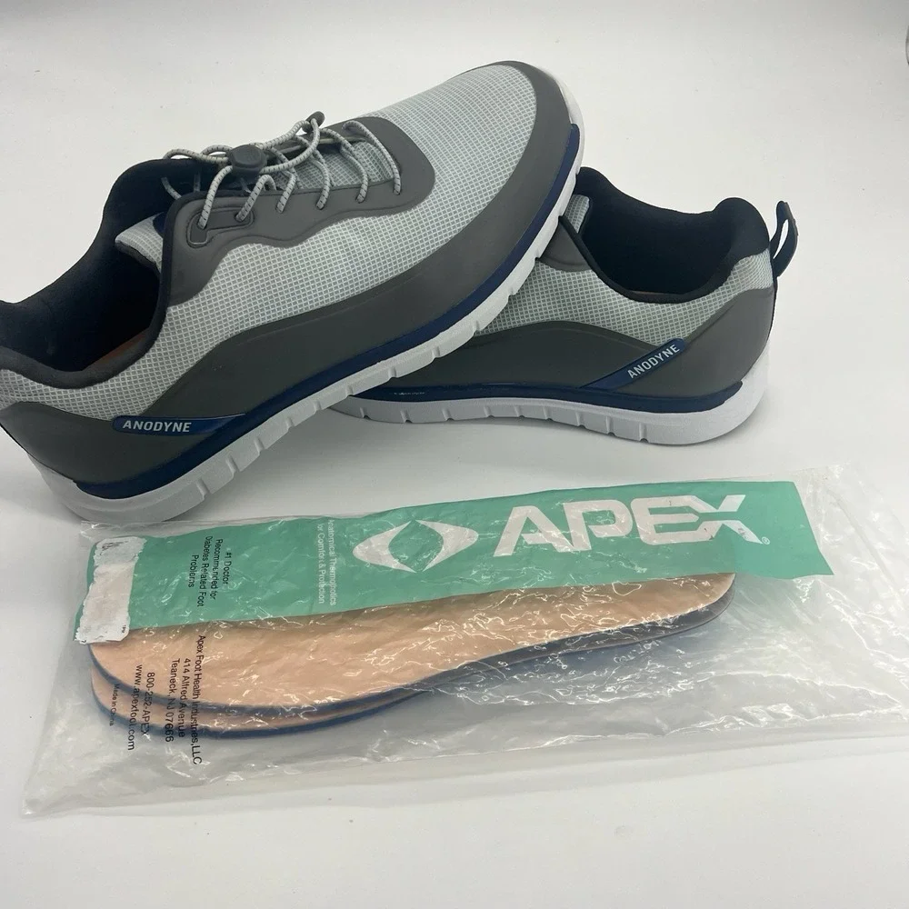 Anodyne NO.16 Men's 13XY Orthopedic Diabetic Walking Shoes‎ Mesh Trainer
